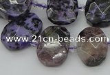 CNG5697 15.5 inches 13*18mm - 15*20mm faceted freeform charoite beads