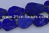 CNG5716 15.5 inches 12*16mm - 15*20mm freeform lapis lazuli beads