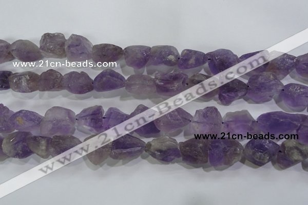 CNG574 15.5 inches 16*18mm nuggets amethyst gemstone beads