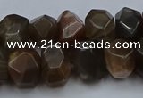 CNG5770 15.5 inches 12*16mm - 13*18mm faceted nuggets moonstone beads