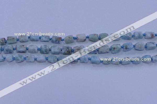 CNG5915 15.5 inches 4*6mm - 6*10mm nuggets rough larimar beads