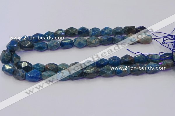 CNG5926 15.5 inches 10*14mm - 12*16mm faceted nuggets apatite beads