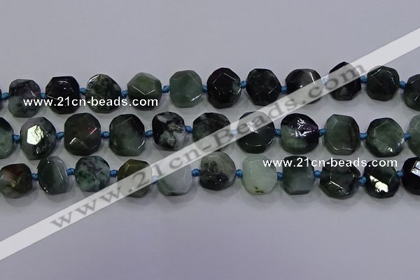 CNG5936 10*12mm - 10*14mm faceted freeform jade beads