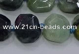 CNG5937 10*14mm - 12*16mm faceted freeform jade beads