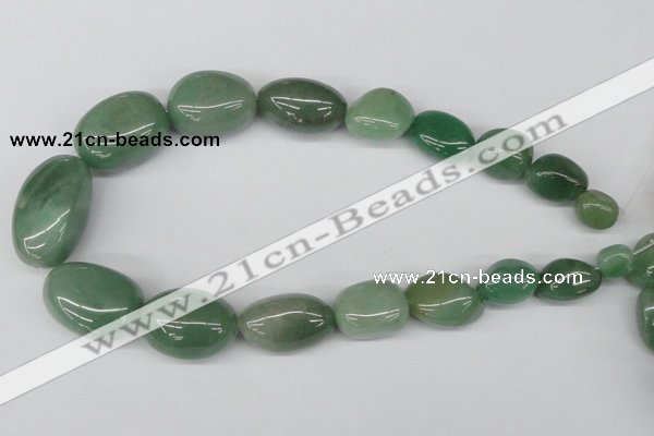 CNG60 15.5 inches 10*14mm - 20*35mm nuggets green aventurine beads