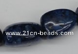 CNG61 15.5 inches 20*30mm nuggets lapis lazuli gemstone beads