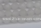 CNG6235 15.5 inches 6mm faceted nuggets white jade beads