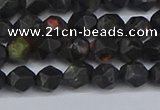 CNG6238 15.5 inches 6mm faceted nuggets plum blossom jade beads