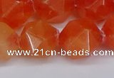 CNG6291 15.5 inches 14mm faceted nuggets candy jade beads