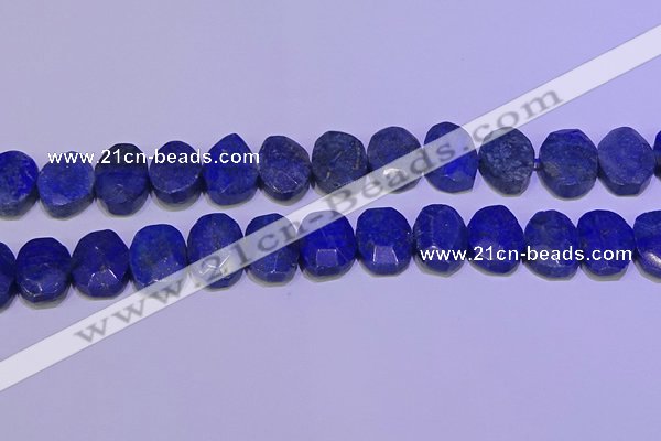 CNG6315 15.5 inches 13*18mm - 15*20mm faceted freeform lapis lazuli beads