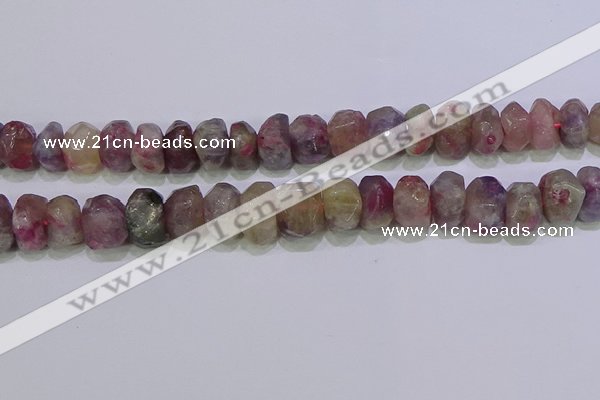 CNG6381 15.5 inches 6*14mm - 8*14mm nuggets tourmaline beads