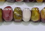 CNG6384 15.5 inches 6*14mm - 8*14mm nuggets mookaite beads