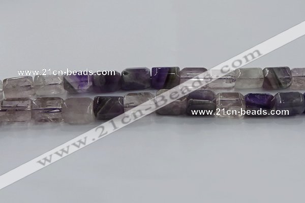 CNG6404 15.5 inches 15*20mm faceted nuggets amethyst beads