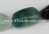 CNG68 15.5 inches 10*16mm - 25*35mm nuggets fluorite gemstone beads