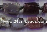 CNG6815 15.5 inches 5*8mm - 8*12mm nuggets botswana agate beads