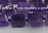 CNG6818 15.5 inches 5*8mm - 8*12mm nuggets amethyst beads