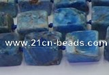 CNG6828 15.5 inches 8*12mm - 10*16mm nuggets apatite beads