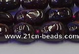 CNG6874 15.5 inches 8*12mm - 10*14mm nuggets garnet beads