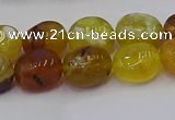 CNG6881 15.5 inches 12*16mm - 13*18mm nuggets yellow opal beads