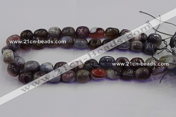 CNG6884 15.5 inches 12*16mm - 13*18mm nuggets botswana agate beads