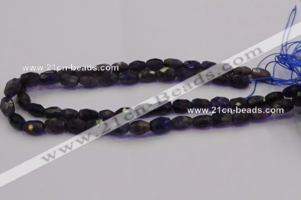 CNG6886 15.5 inches 5*8mm - 8*12mm faceted nuggets iolite beads