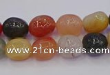 CNG6888 8*12mm - 10*14mm nuggets mixed rutilated quartz beads