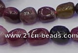 CNG6904 15.5 inches 8*12mm - 10*14mm nuggets tourmaline beads