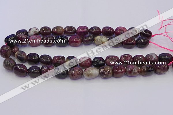 CNG6905 15.5 inches 12*16mm - 13*18mm nuggets tourmaline beads