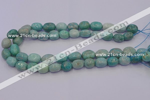 CNG6909 15.5 inches 12*16mm - 13*18mm nuggets amazonite beads