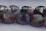 CNG6939 12*16mm - 13*18mm faceted nuggets Botswana agate beads