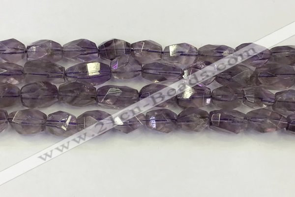 CNG6959 10*14mm - 13*18mm faceted nuggets amethyst beads