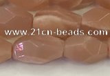 CNG6964 15.5 inches 9*11mm - 10*14mm faceted nuggets moonstone beads