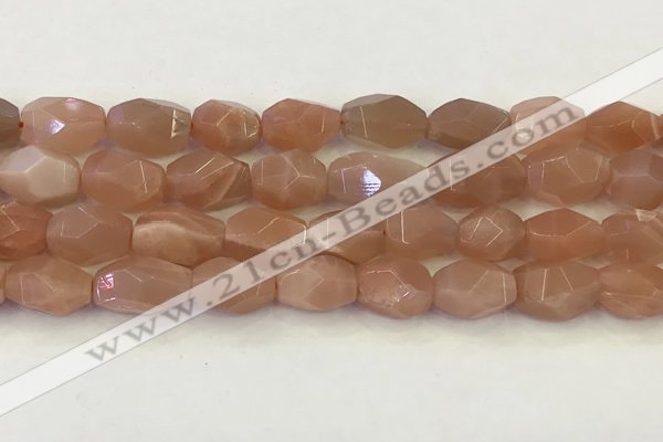 CNG6965 15.5 inches 10*14mm - 12*18mm faceted nuggets moonstone beads