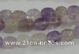 CNG700 15.5 inches 8*10mm nuggets amethyst beads wholesale