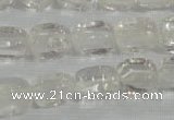 CNG705 15.5 inches 10*14mm nuggets white crystal beads wholesale