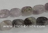 CNG706 15.5 inches 10*14mm nuggets amethyst beads wholesale