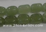 CNG715 15.5 inches 10*14mm nuggets green aventurine beads wholesale