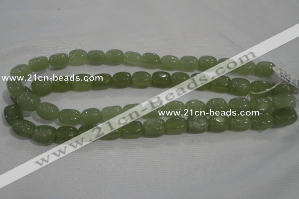 CNG715 15.5 inches 10*14mm nuggets green aventurine beads wholesale