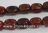 CNG719 15.5 inches 10*14mm nuggets brecciated jasper beads wholesale