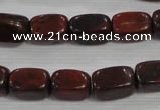 CNG720 15.5 inches 10*15mm nuggets Chinese red jasper beads