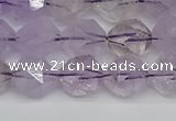 CNG7217 15.5 inches 10mm faceted nuggets amethyst beads wholesale