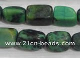 CNG727 15.5 inches 15*20mm nuggets pine turquoise beads wholesale