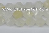 CNG7285 15.5 inches 6mm faceted nuggets white moonstone beads