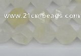 CNG7287 15.5 inches 10mm faceted nuggets white moonstone beads