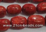 CNG735 15.5 inches 13*18mm nuggets sponge coral beads wholesale