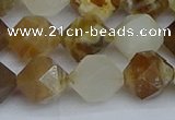 CNG7372 15.5 inches 10mm faceted nuggets mixed opal beads