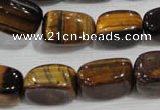 CNG738 15.5 inches 13*18mm nuggets yellow tiger eye beads wholesale