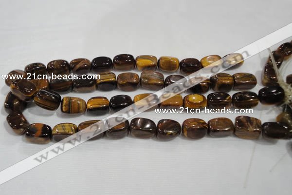 CNG738 15.5 inches 13*18mm nuggets yellow tiger eye beads wholesale