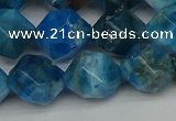 CNG7433 15.5 inches 12mm faceted nuggets apatite gemstone beads