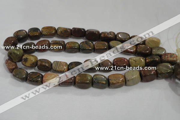 CNG745 15.5 inches 15*18mm nuggets tree agate beads wholesale